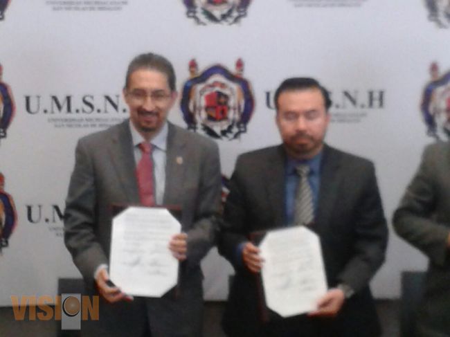 Signa convenio la UMSNH con la Junta de Conciliación y Arbitraje 