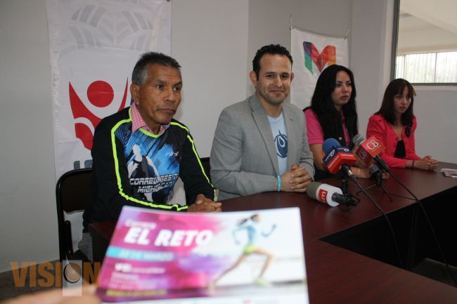  IMDE presentó carrera atlética “el reto”.