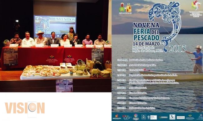 Invitan a la novena Feria del Pescado Cuitzeo 