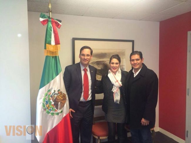 Ernesto Núñez se reúne con el embajador de México en Washington 