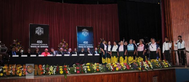 Pátzcuaro, sede del 450 Aniversario Luctuoso de Don Vasco 