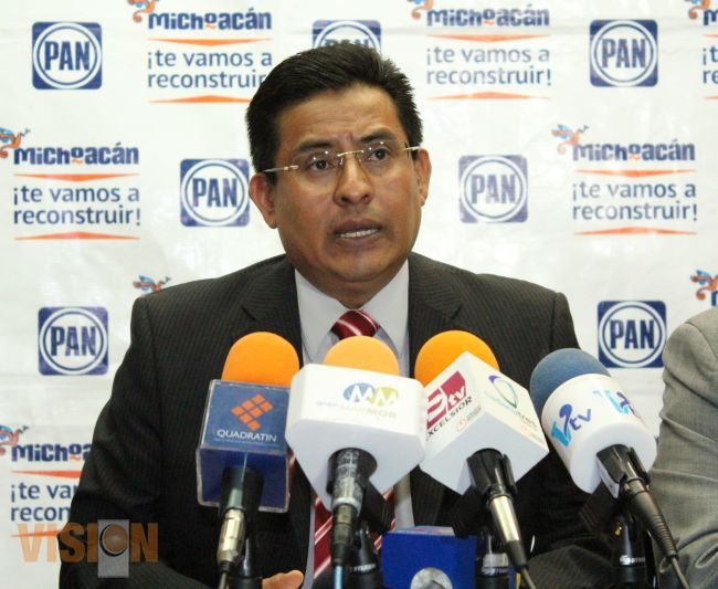 PAN exige cumplimiento de reforma educativa y un alto a actos vandálicos del magisterio.