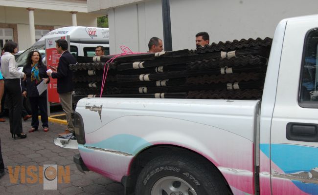 DIF Michoacán recupera donaciones presuntamente desviadas en Zamora.
