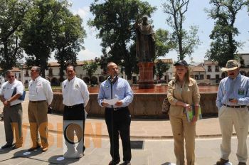 Palabras del Presidente Felipe Calderón Hinojosa, durante la Visita a la Plaza Vasco de Quiroga