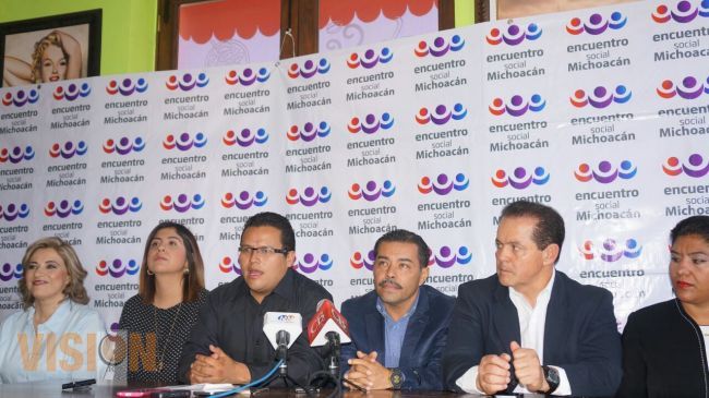 Presenta PES sus candidatos a diputados federales y locales para Morelia 