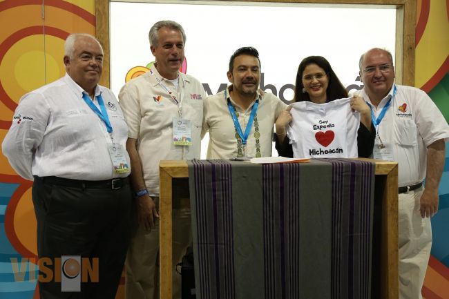 Sectur firma convenios de colaboración para promocionar a Michoacán en diferentes mercados.