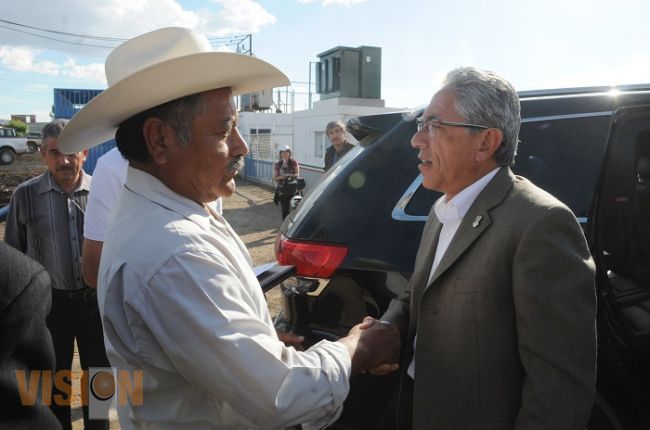 Supervisa gobernador Salvador Jara, operación de cárcamo de bombeo “Los Itzícuaros”