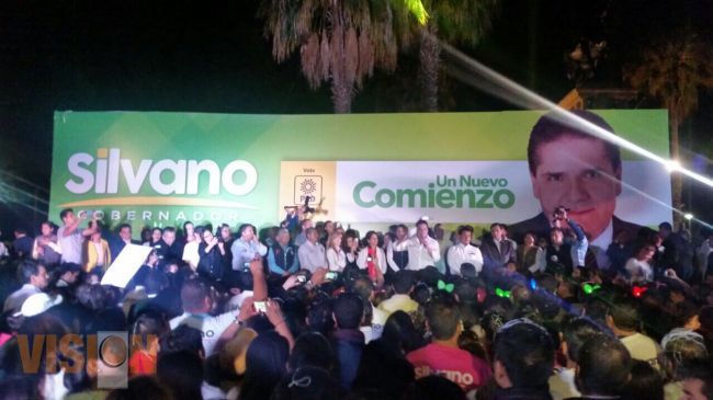 El triunfo de Silvano Aureoles garantiza la paz, prosperidad y desarrollo en Michoacán: PRD