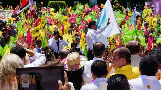 Armonía, paz y reencuentro, convoca Silvano en su inicio de campaña 