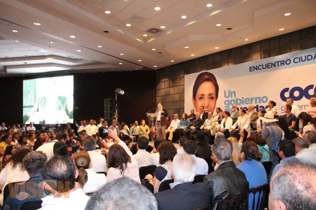 Reitera Cocoa Calderón iniciar campaña con las preferencias electorales 