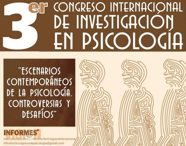 En la Facultad de Psicología, Tercer Congreso Internacional de Investigación