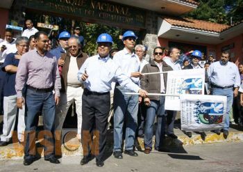 Arrancó rehabilitación de glorieta del Parque Nacional