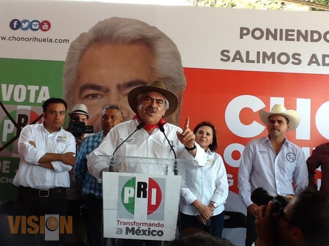 Diario de Campaña, Chon Orihuela, de gira por Valle Esmeralda