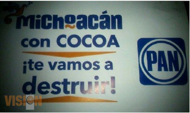 Acusa PAN guerra sucia contra Cocoa