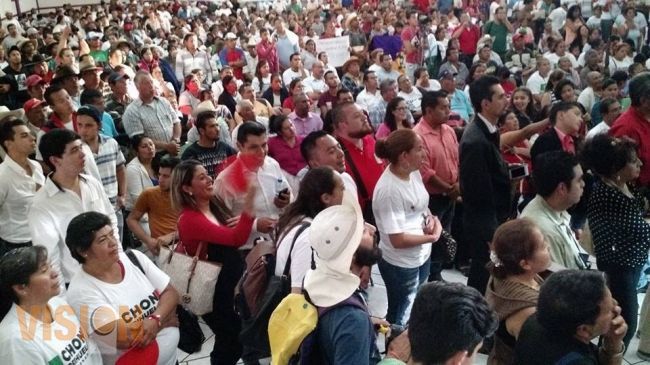 En Zacapu, expulsan del PRI a oportunistas y 