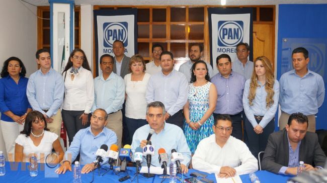 Presentan la planilla de Ignacio Alvarado Laris, todos son militantes panistas 