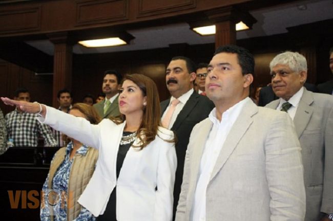 Rinde protesta como diputada  Yanitzi Palomo Calderón