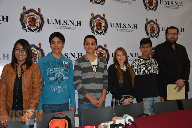 Cuatro bachilleres nicolaitas participarán en la XII Olimpiada Internacional de Lógica
