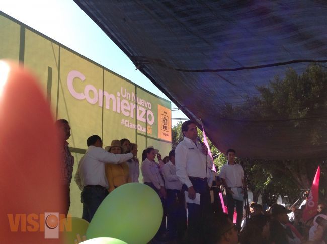 Asegura Silvano que iniciará su gobierno con programas de tipo social 