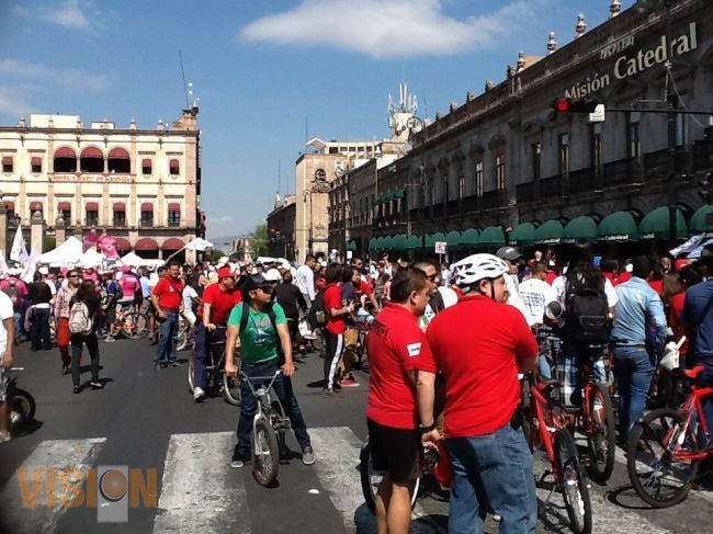 El Primer Round PRI PRD en el Centro de Morelia
