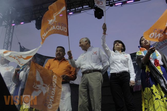 Michoacanos elegirán un gobierno ciudadano, no uno de lujos, corrupción y derroche: Antúnez