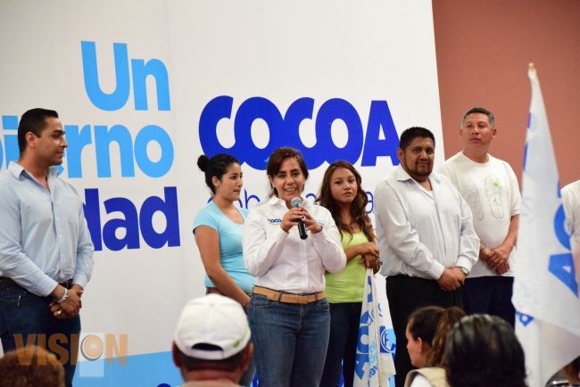 Reactivar economía de Álvaro Obregón, compromete Luisa María Calderón Hinojosa