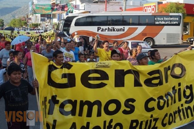 La solidaridad popular se hizo presente, la CCCMA, manifestó su apoyo a Genaro