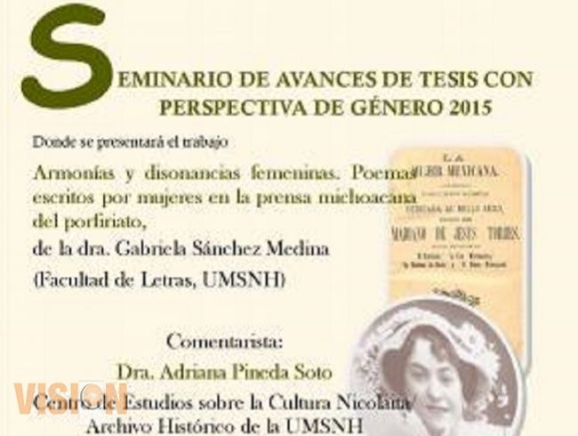 Presenta UMSNH trabajo sobre poesía femenina a finales del siglo XIX