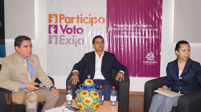 Coinciden en propuestas Silvano Aureoles y la Coparmex 
