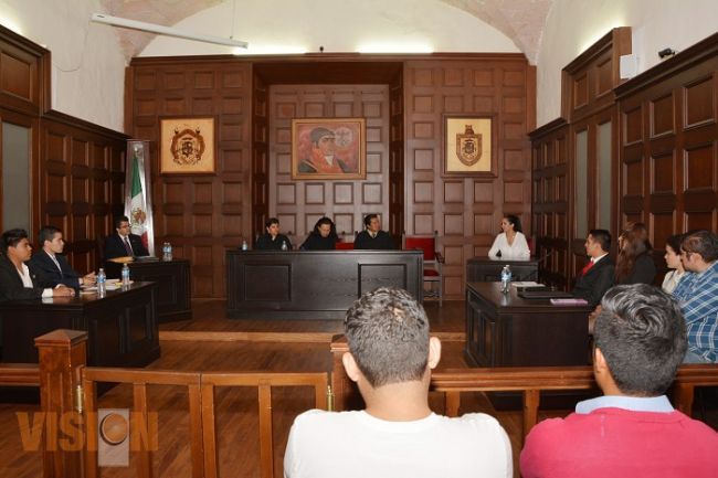 La práctica del juicio oral es esencial en la formación de abogados: Damián Arévalo