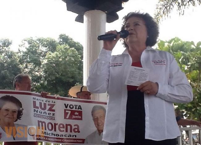Asegura María de la Luz ganar el debate