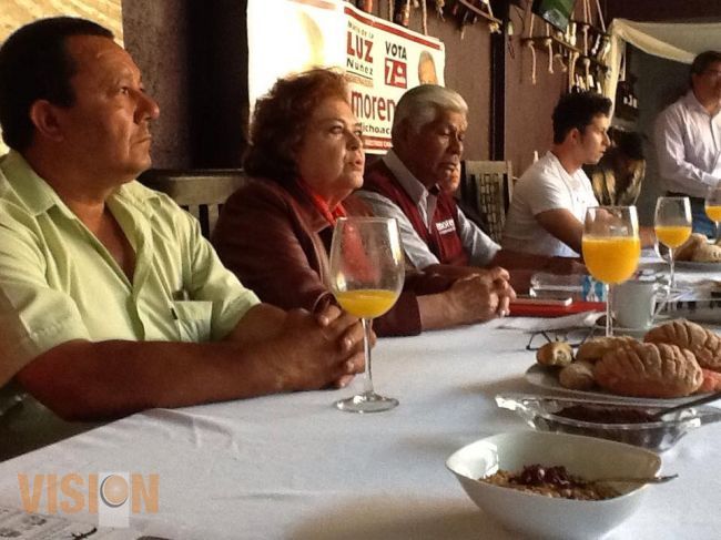 Con la cantidad de votos que obtuvo AMLO en Michoacán, es suficiente para ganar: M. Núñez 