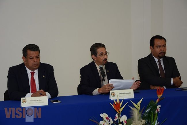 Visita rector nicolaita DES para informar sobre la realidad financiera en la UMSNH
