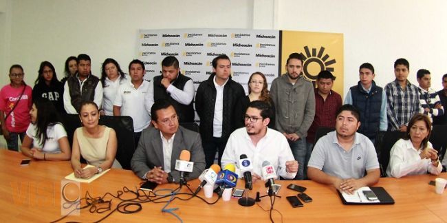Efectuará PRD Feria de los Derechos Civiles y Políticos dirigida a los jóvenes michoacanos