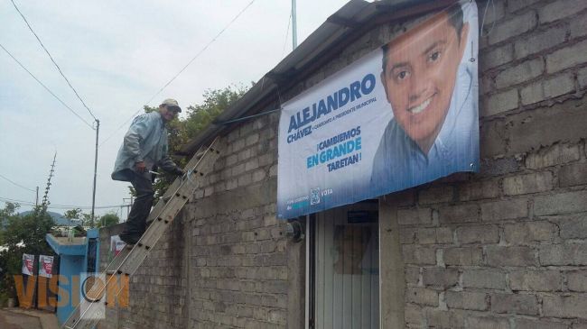 Taretan, Alex Chávez Zavala del PAN, una campaña que crece