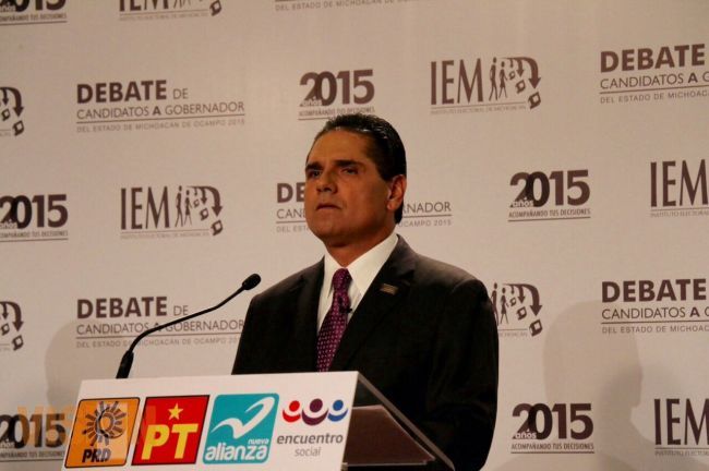 Silvano Aureoles, indiscutible ganador del debate