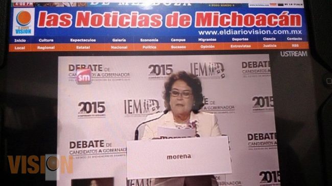 María de la Luz Núñez propuestas innovadoras para Michoacán