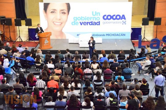 Mi compromiso con los jóvenes es impulsar proyectos que reactiven la economía: ‘Cocoa’