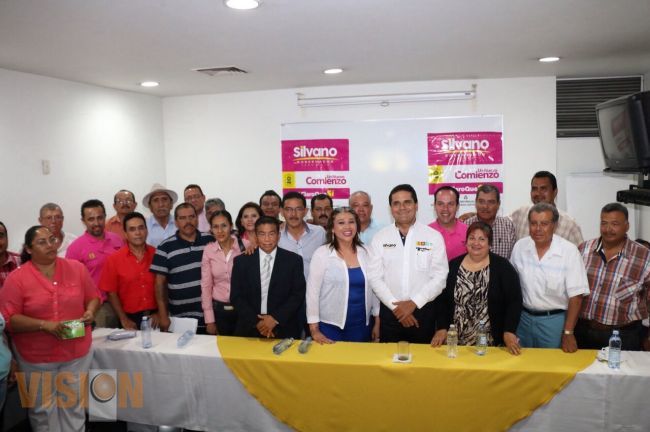 En favor de los trabajadores, Silvano Aureoles y candidatos a diputados impulsarán mejores salarios
