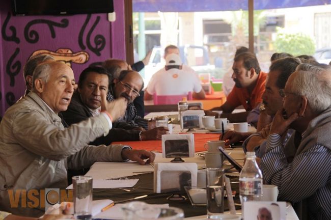 Se reúne Manuel Antúnez con empresarios de Zitácuaro