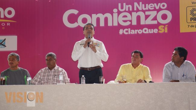Mi gobierno va a ser su aliado, le dice Silvano a los sindicatos 