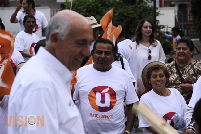 Michoacán indignado por como gobiernan el PRI-PAN-PRD: Antúnez 