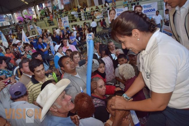 Seré una gobernadora valiente para los michoacanos: ‘Cocoa’