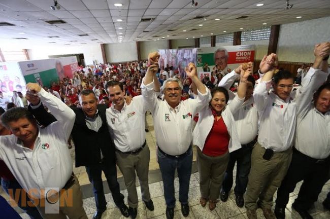 Con orden garantizamos el desarrollo de Michoacán: Chon Orihuela