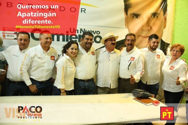 Genaro Guízar se suma a la candidatura a la alcaldía del petistas en Apatzingán 