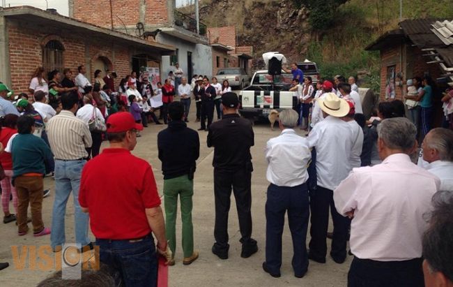 Intensa campaña del candidato a la Presidencia municipal de Zacapu, Mario Magaña