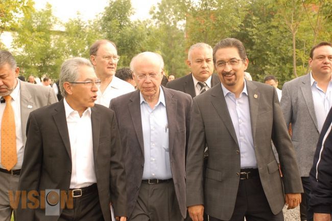 Rector de la UMSNH fue invitado a un recorrido por el campus de la UNAM Morelia 
