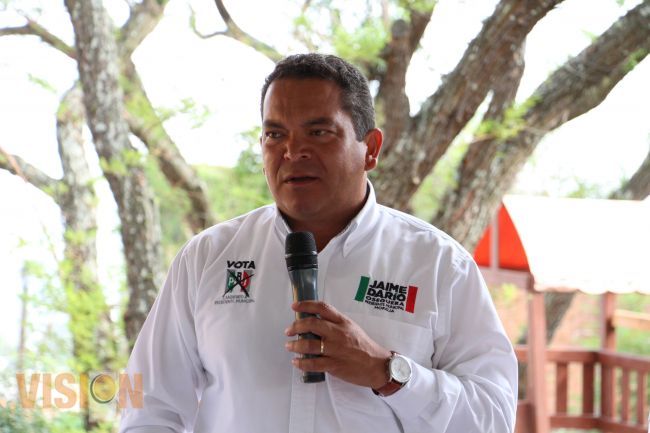 Soy el candidato que garantiza la seguridad en Morelia: Jaime Darío