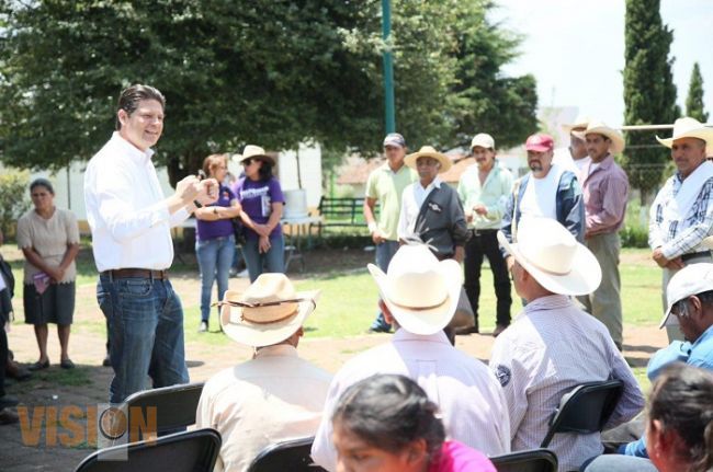 Alfonso Martínez fomentará la economía en las tenencias de Morelia a través del turismo 