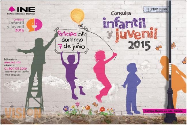 El 7 de junio menores también votarán en Consulta Infantil y Juvenil 2015